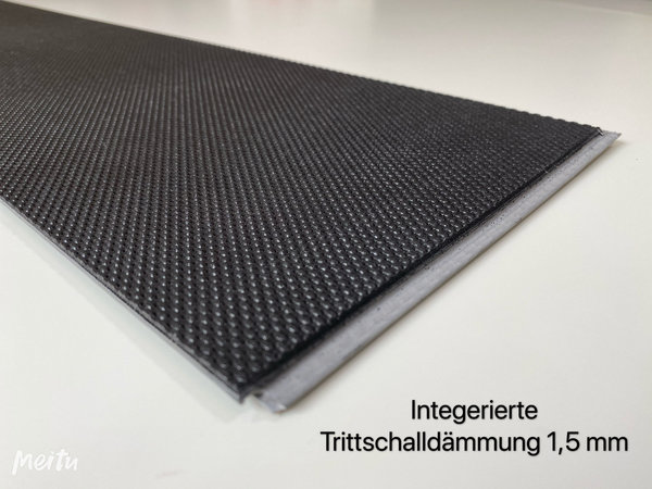 Vinylboden harte Eiche-Struktur hellbraun -SPC-